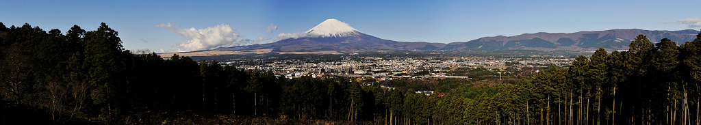 富士山远眺 摄影 赛翁