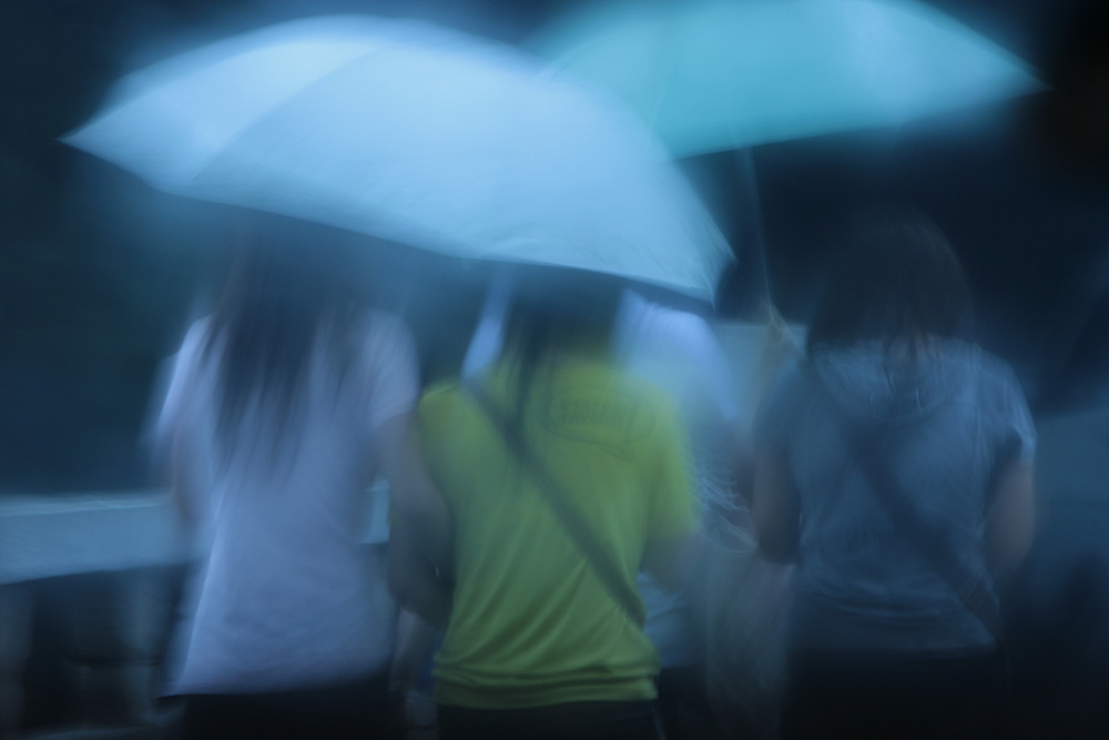 雨中 摄影 迷恋空间