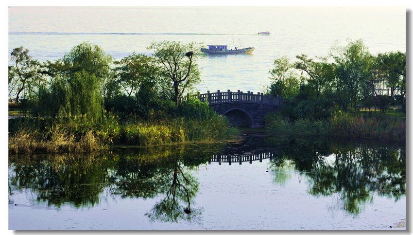 湖畔小景 摄影 新手张