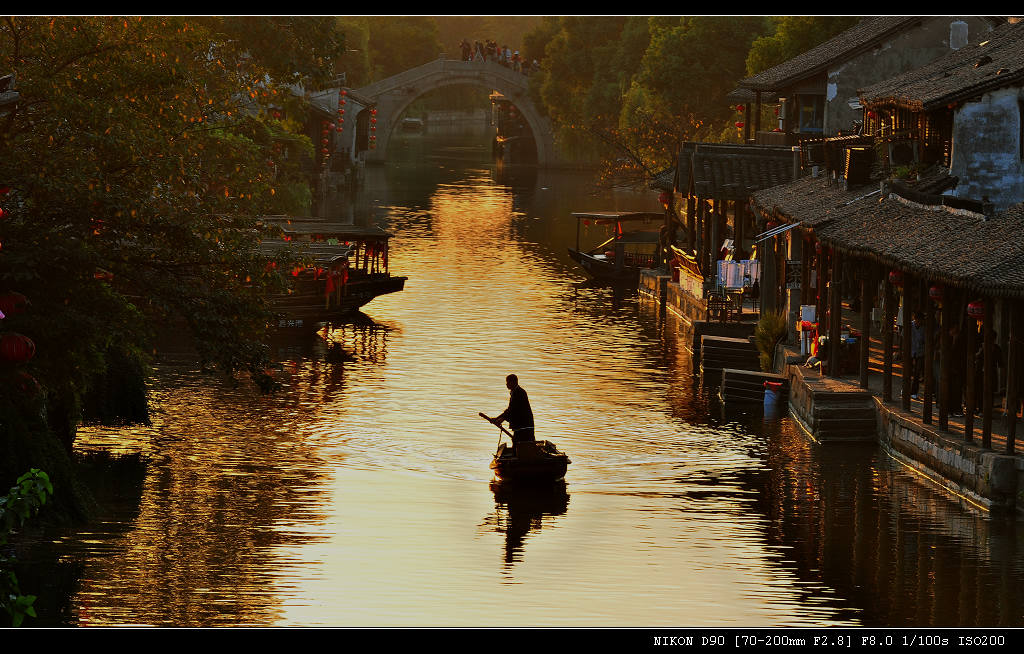 西塘夕照 摄影 鹰眼穿空