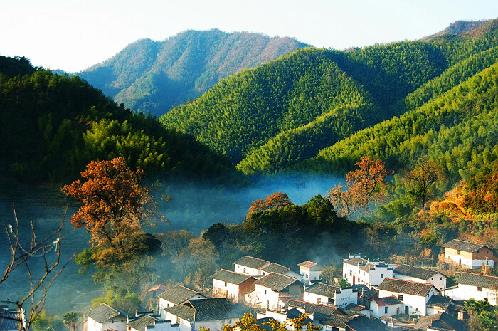 山村 摄影 水佐岗