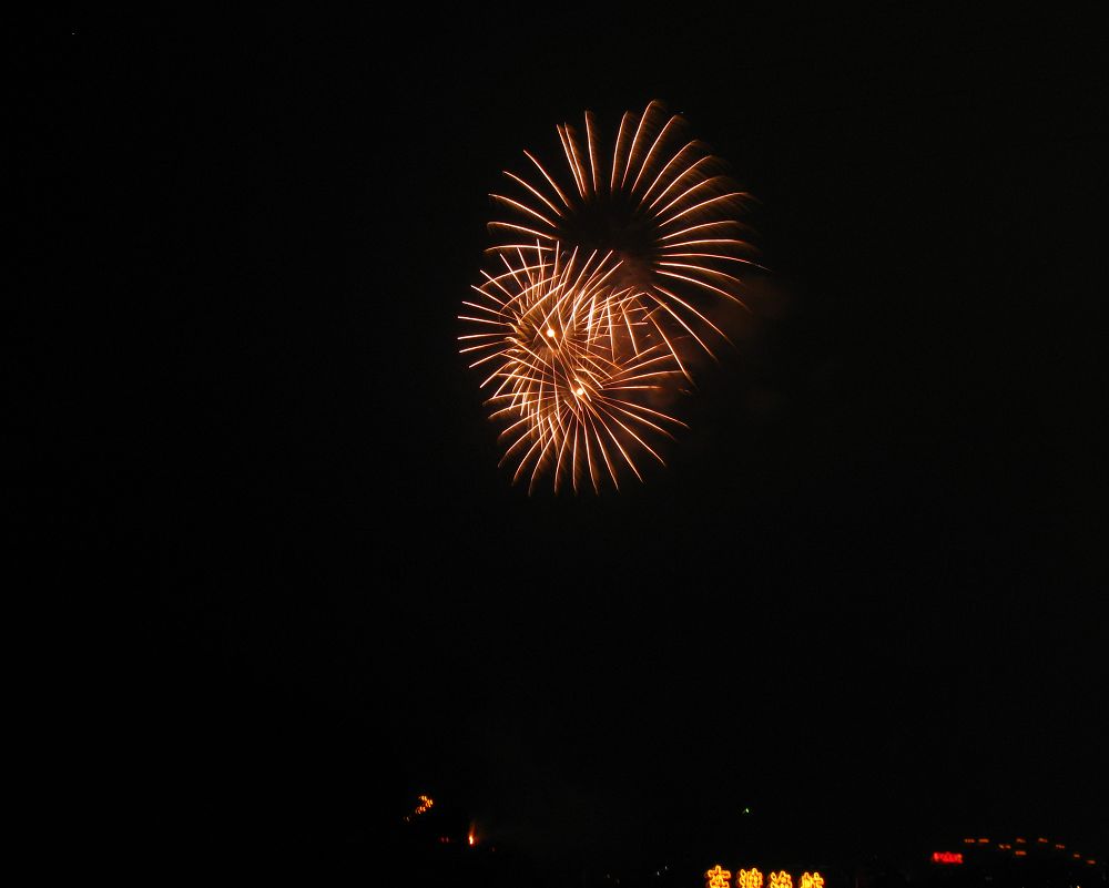 夜空绽放的花朵之三 摄影 岁月的流光