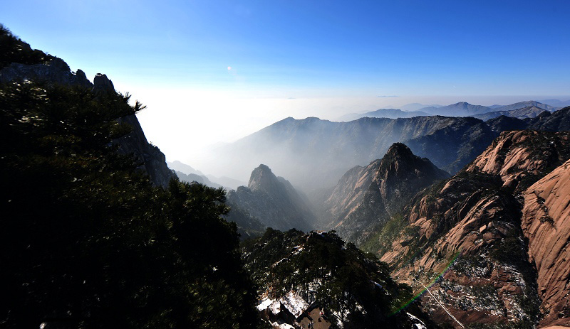 黄山风光 摄影 空中花园.