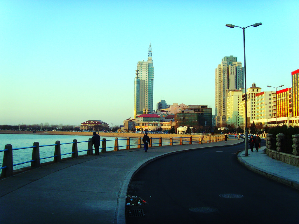 弯曲的海边道路 摄影 海鸥119