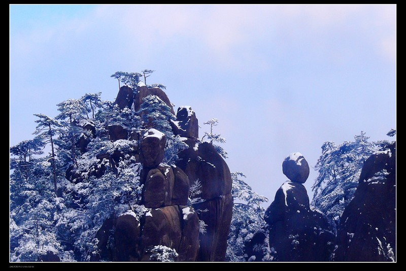 黄山雪景2 摄影 曲波