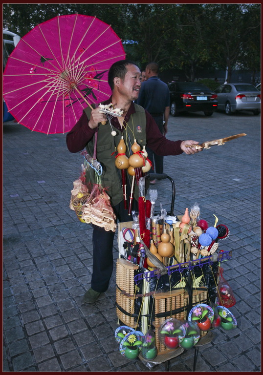 卖货郎 摄影 瘦羚羊