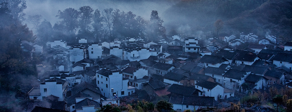 石城晨韵 摄影 上饶人家