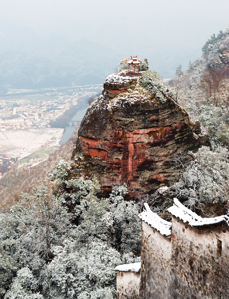 雪润齐云 摄影 艾湖