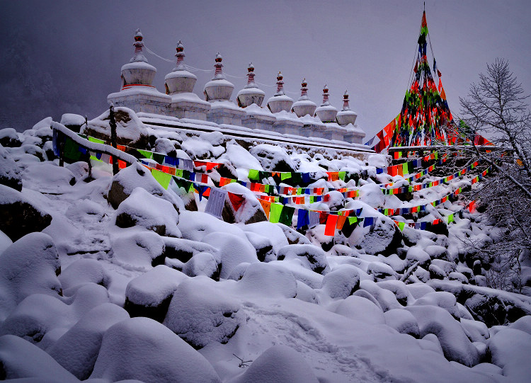 <<雪域圣地>> 摄影 dnnk