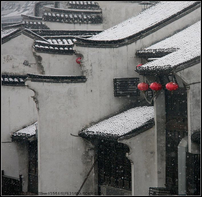 第一场雪 摄影 江南板桥文