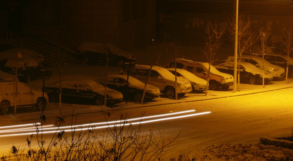 雪夜 摄影 老拙