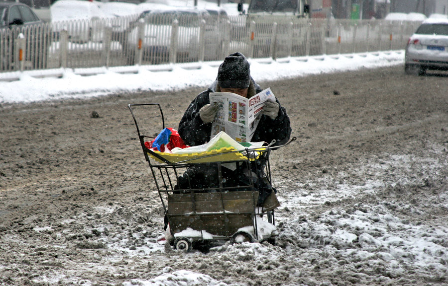 风雪人生 摄影 水底鱼