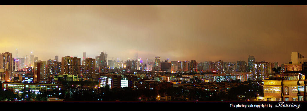 夜景 摄影 虎崽