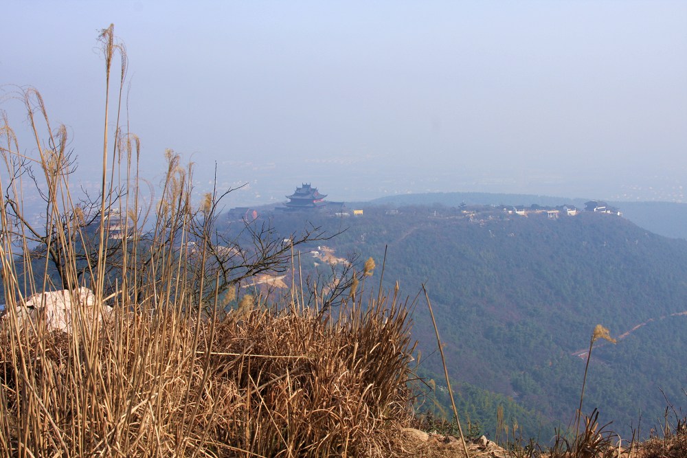 冬  日  穹  窿  山 摄影 影痕