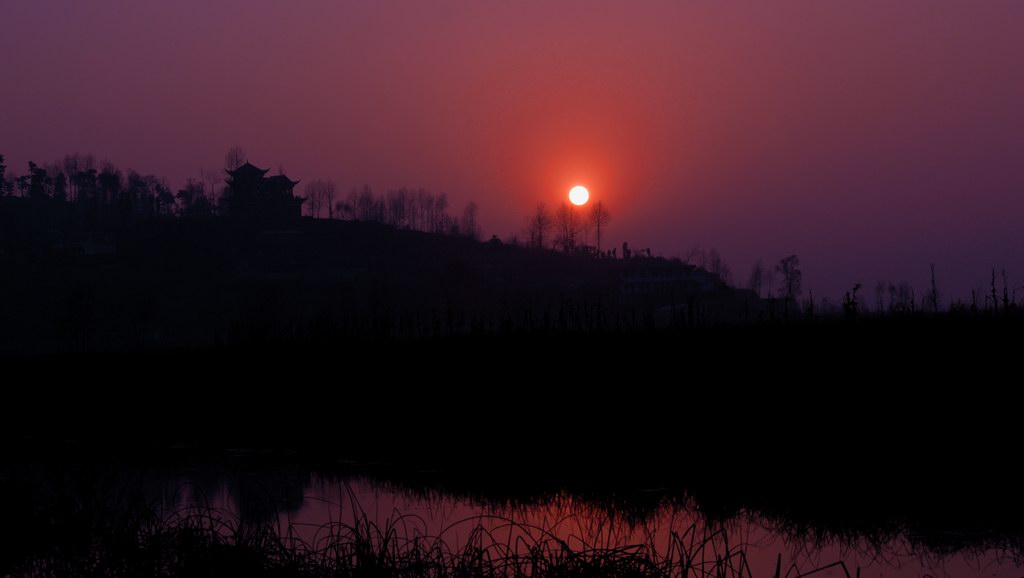 乌蒙夕阳 摄影 huoda