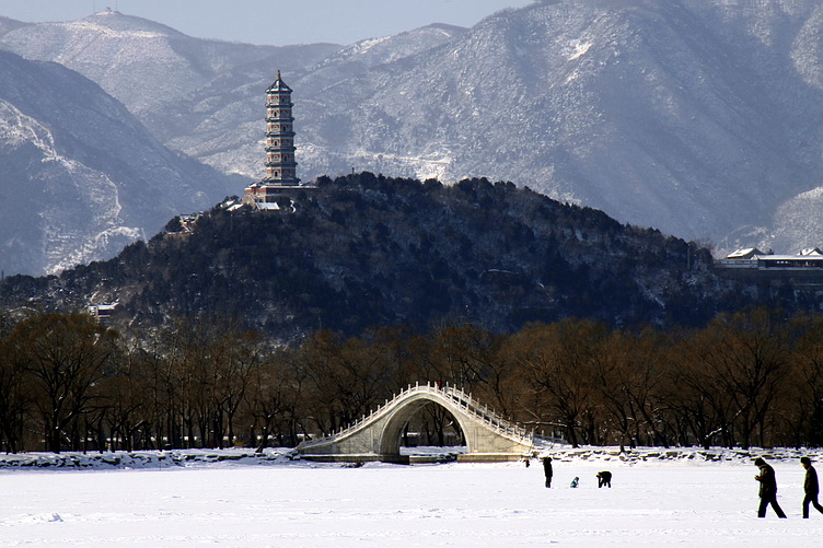 雪景 摄影 喜庆