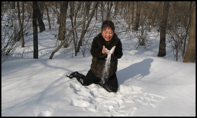 雪变水2 摄影 我爱美丽天使