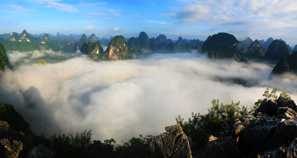 雲山雾海 摄影 漓江通