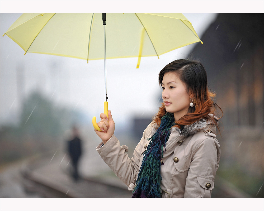 **冬雨** 摄影 静子