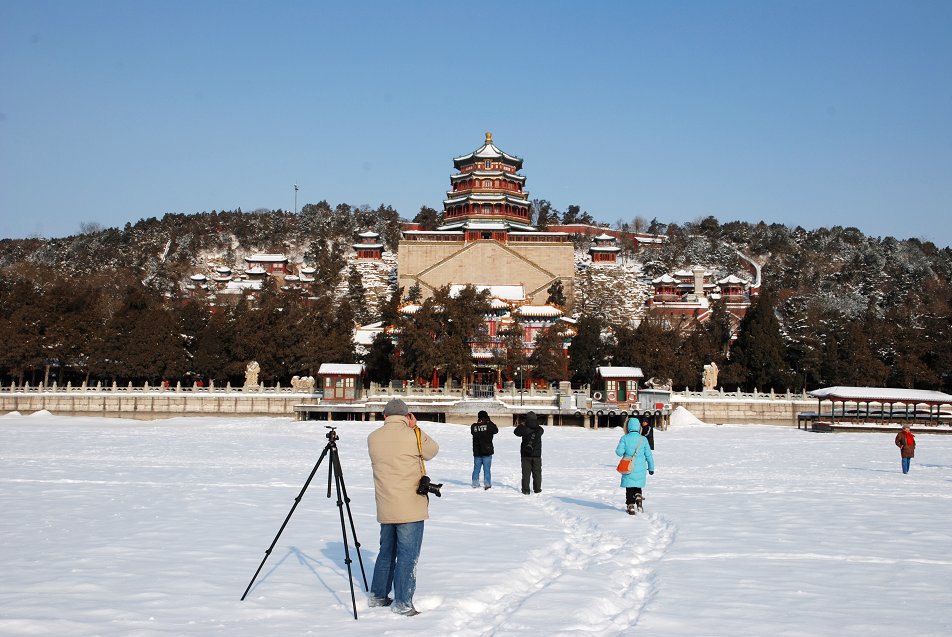 雪后万寿山 摄影 花皮蛇