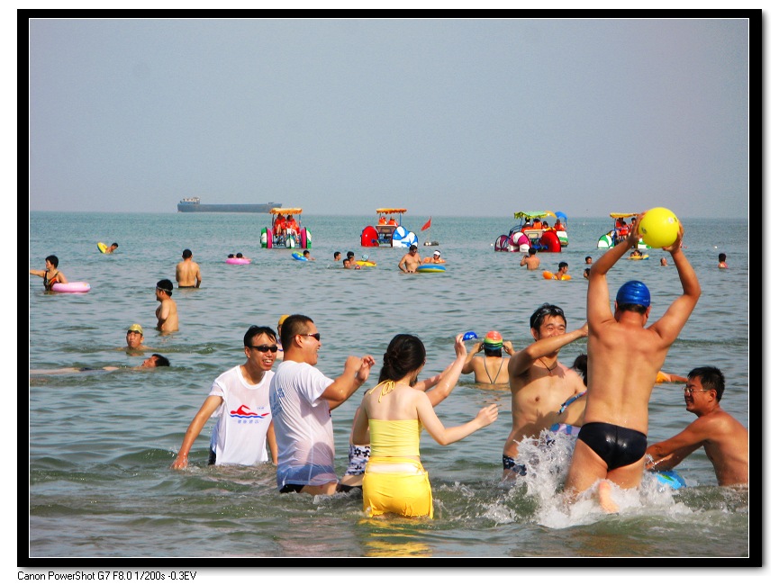 海上水球赛 摄影 自由战士