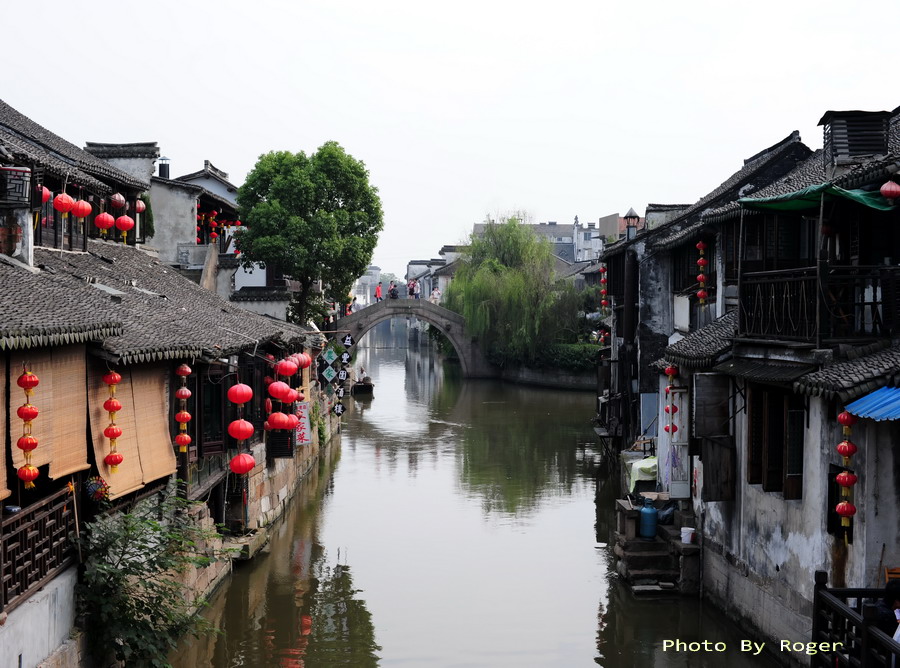 西塘印象 摄影 雨天