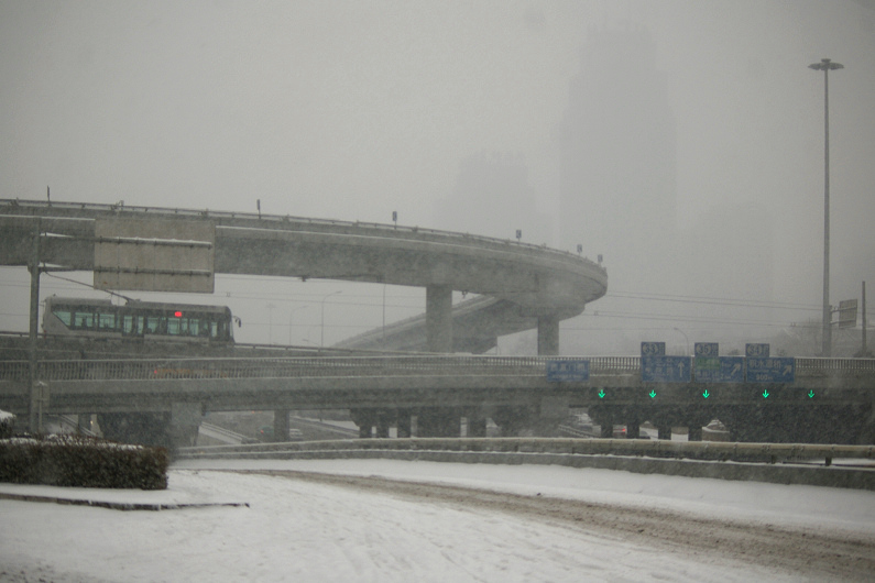 街景（清晨的雪） 摄影 姥姥面