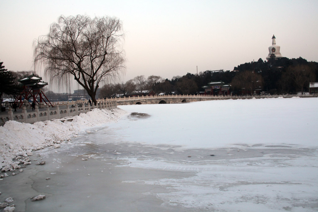 雪中北海 摄影 姚顺