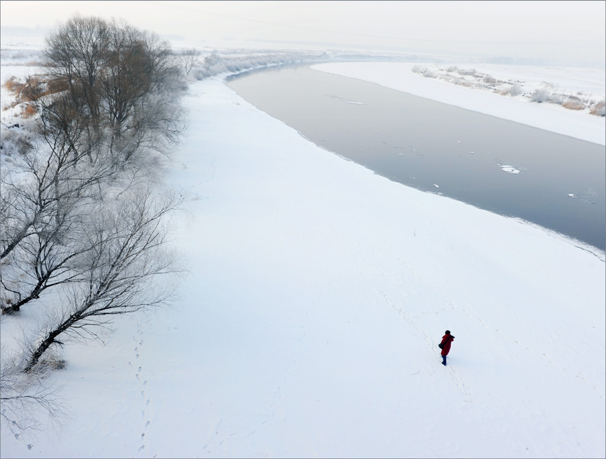 踏雪图 摄影 九安