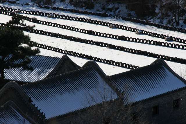 雪浴赛道 摄影 京西长山