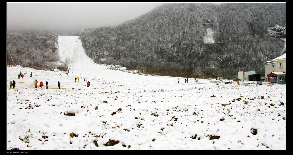 西岭滑雪场 摄影 陈家小妹