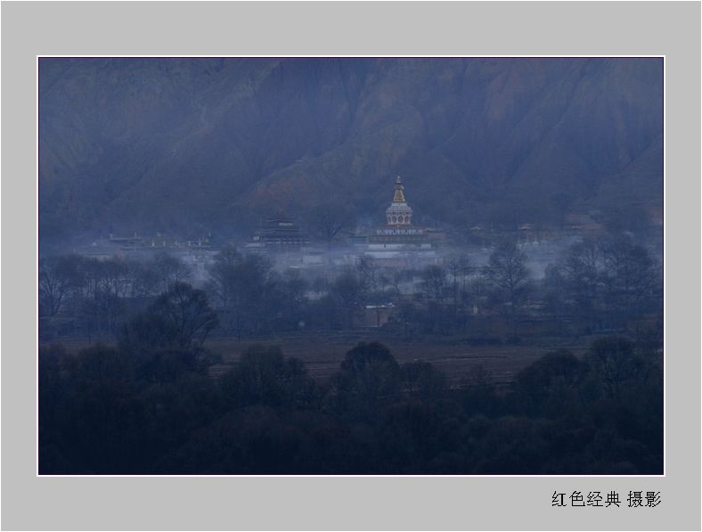 同仁风光 摄影 红色经典