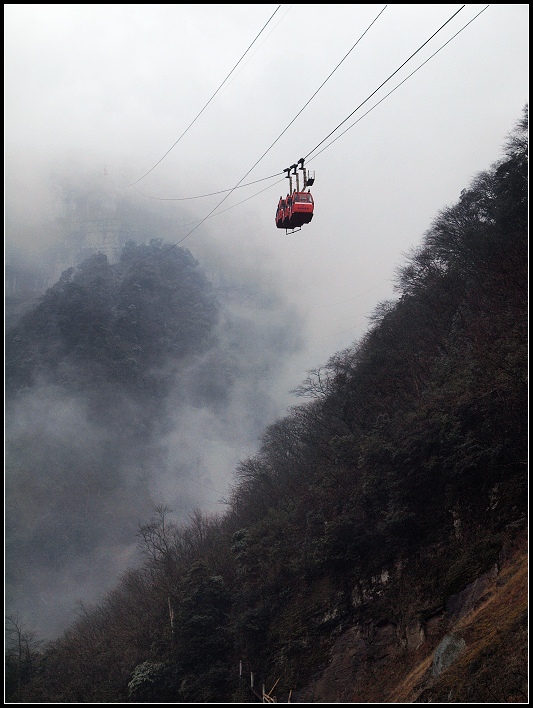 金佛山北索道 摄影 龙吟天下