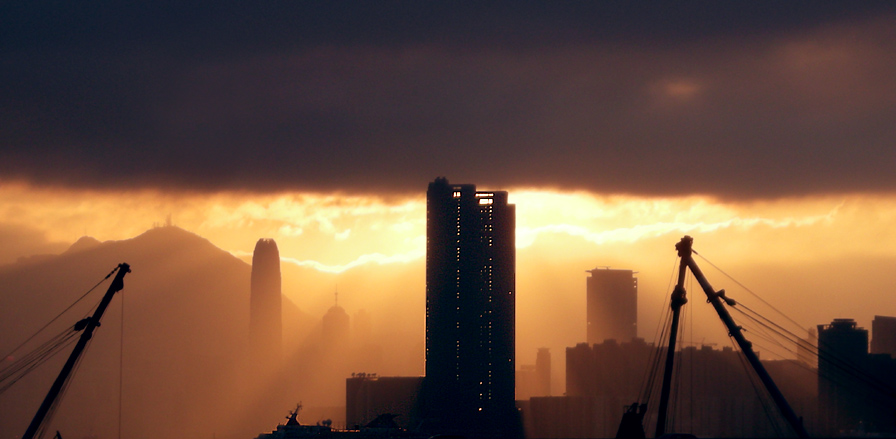 夕陽（二） 摄影 建智