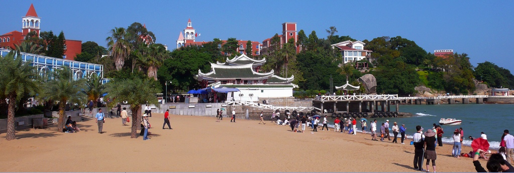 鼓浪屿海滩美景 摄影 博慧