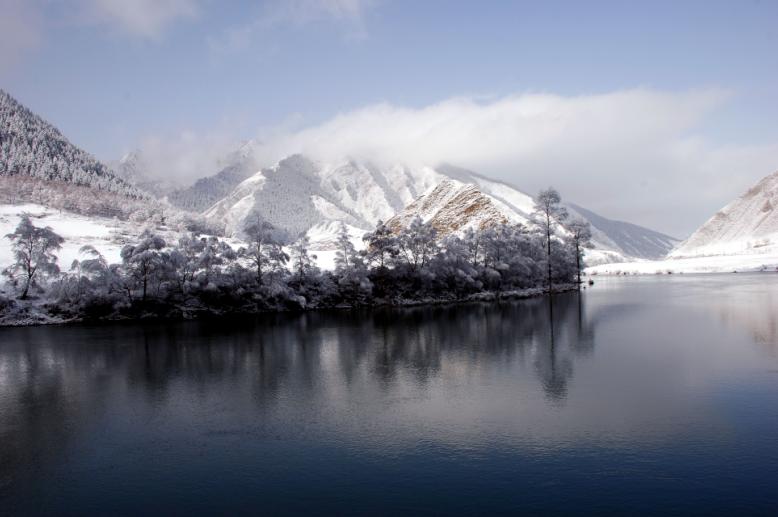 仙米雪凇 摄影 绿色田园