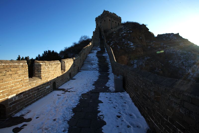 雪后金山岭 摄影 郭二子