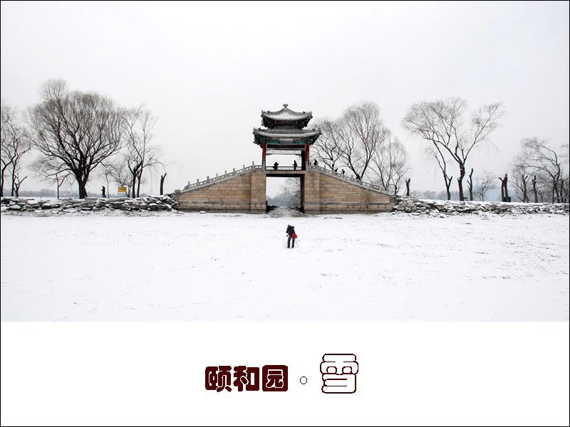 颐和园  雪 摄影 苏州笑雨