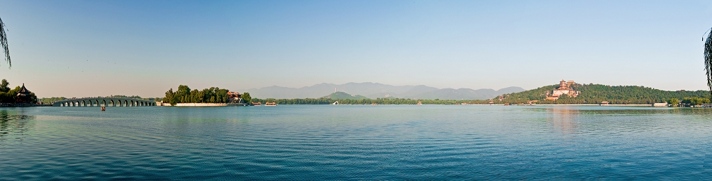 颐和园全景（请点击放大观看） 摄影 相逢是歌