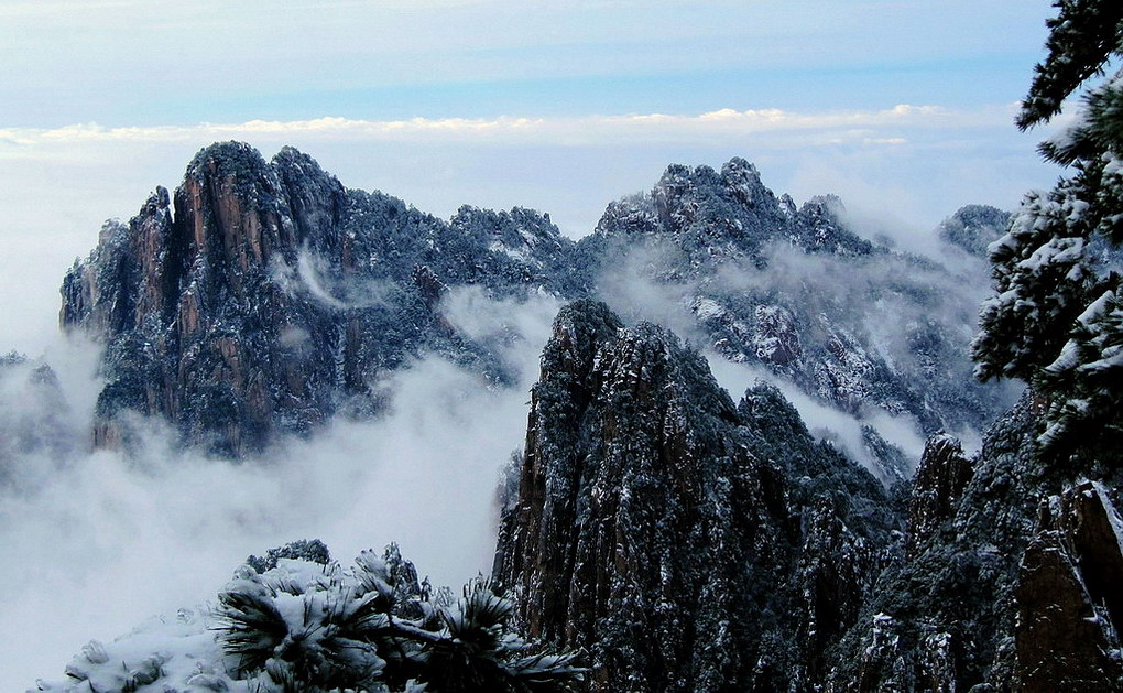 黄山雪景（6） 摄影 壹品沉香