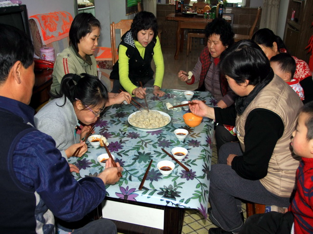 大年三十团圆饭 摄影 阳光沙龙