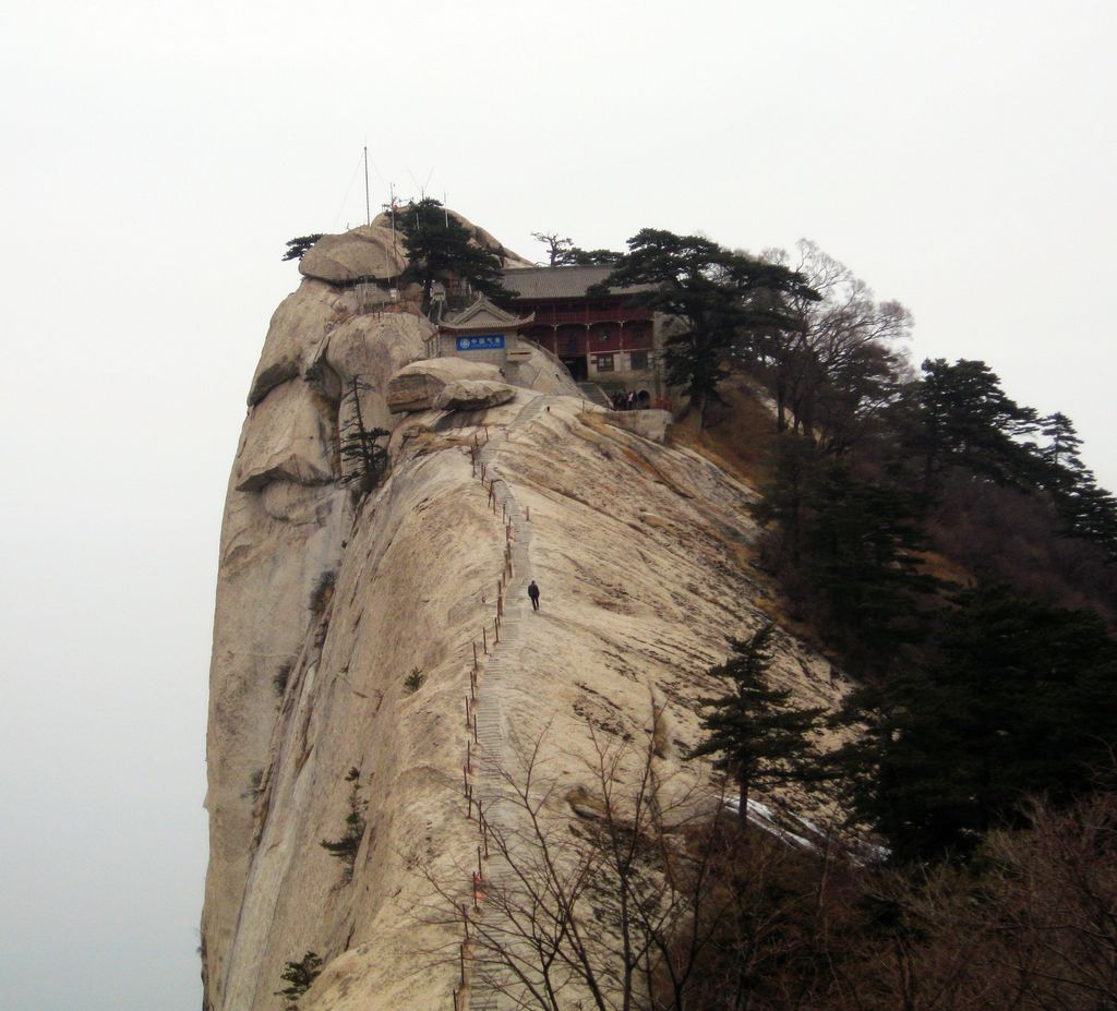 华山.西峰 摄影 沧浪秋吟