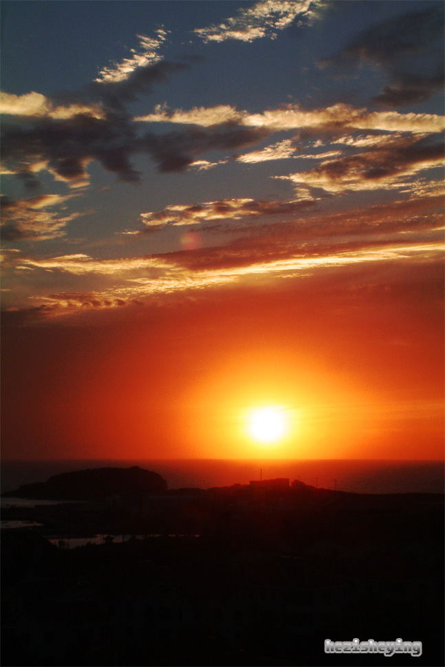 海上夕照 摄影 禾子