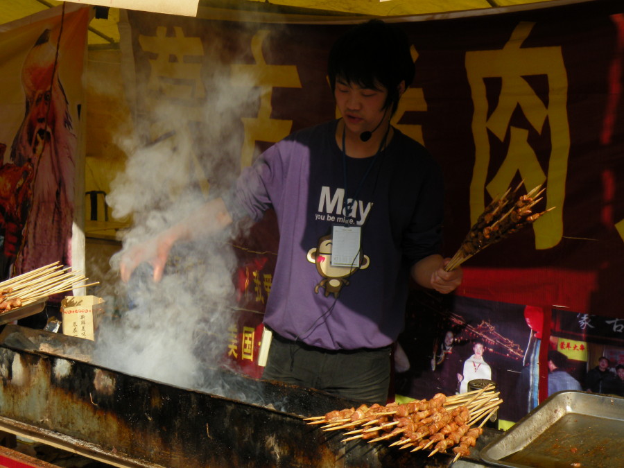 美食街 摄影 小大人