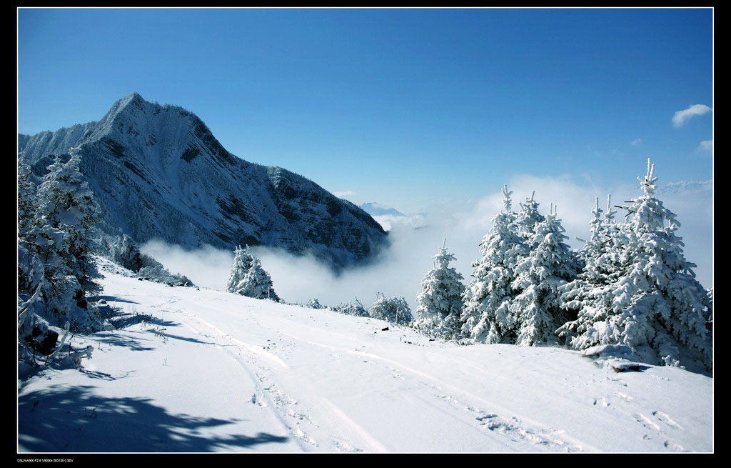 二郎山风光 摄影 葛达山