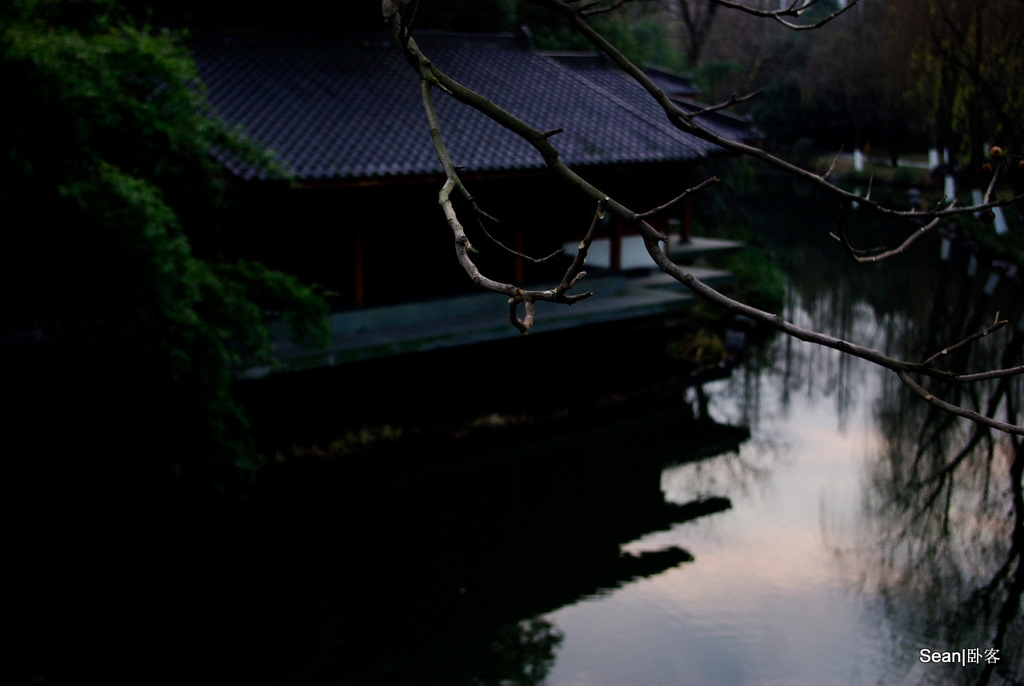 傍晚西湖-曲院风荷 摄影 卧客