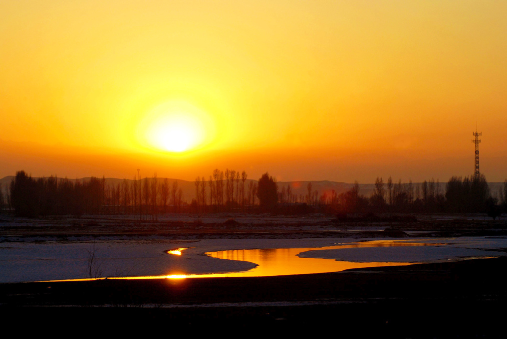 夕阳惹人醉 摄影 森调队员