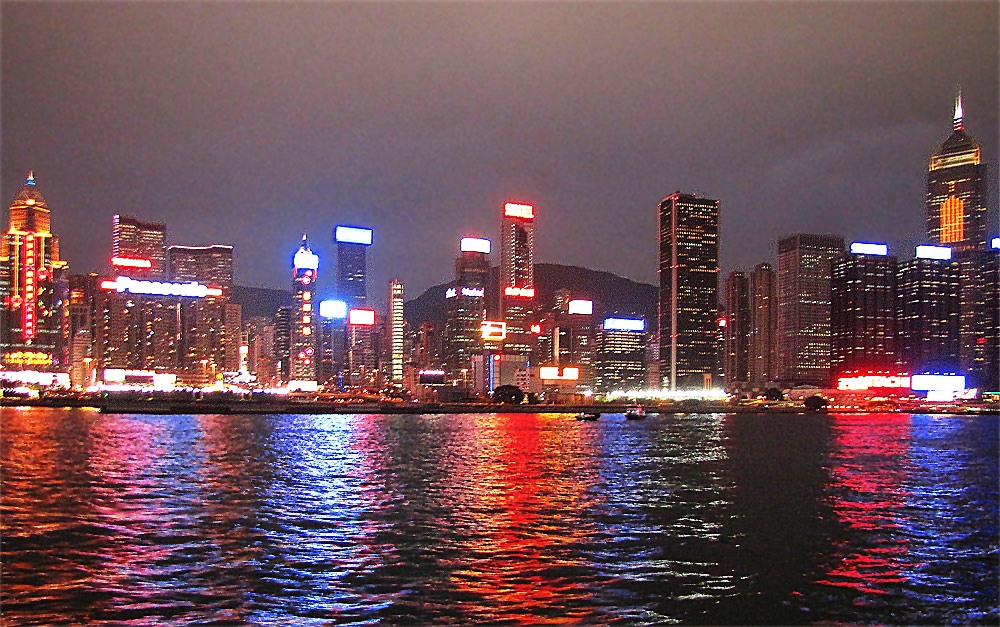 香港维多利亚港夜景 摄影 宇宙来客