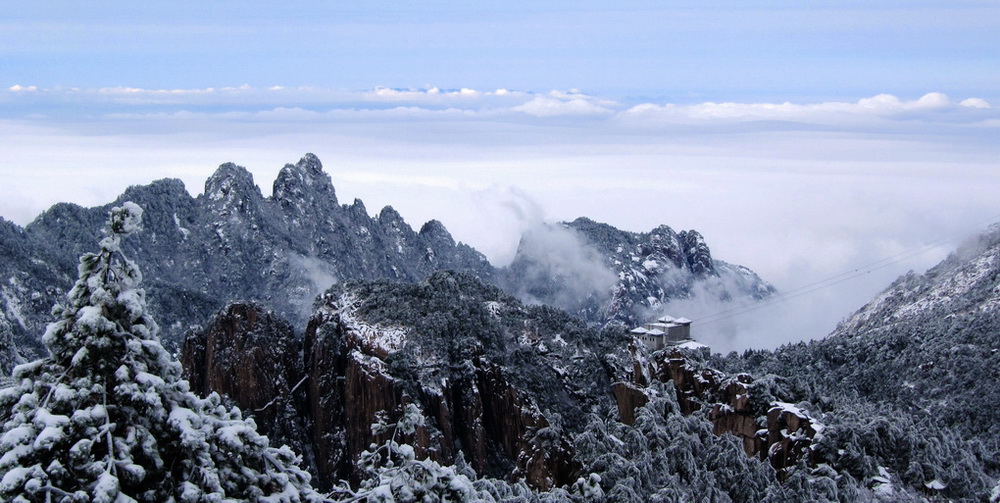 黄山雪景（13） 摄影 壹品沉香