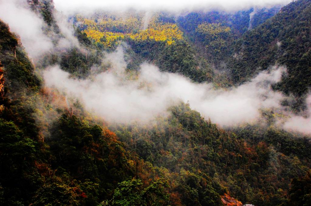 云 摄影 近山远水